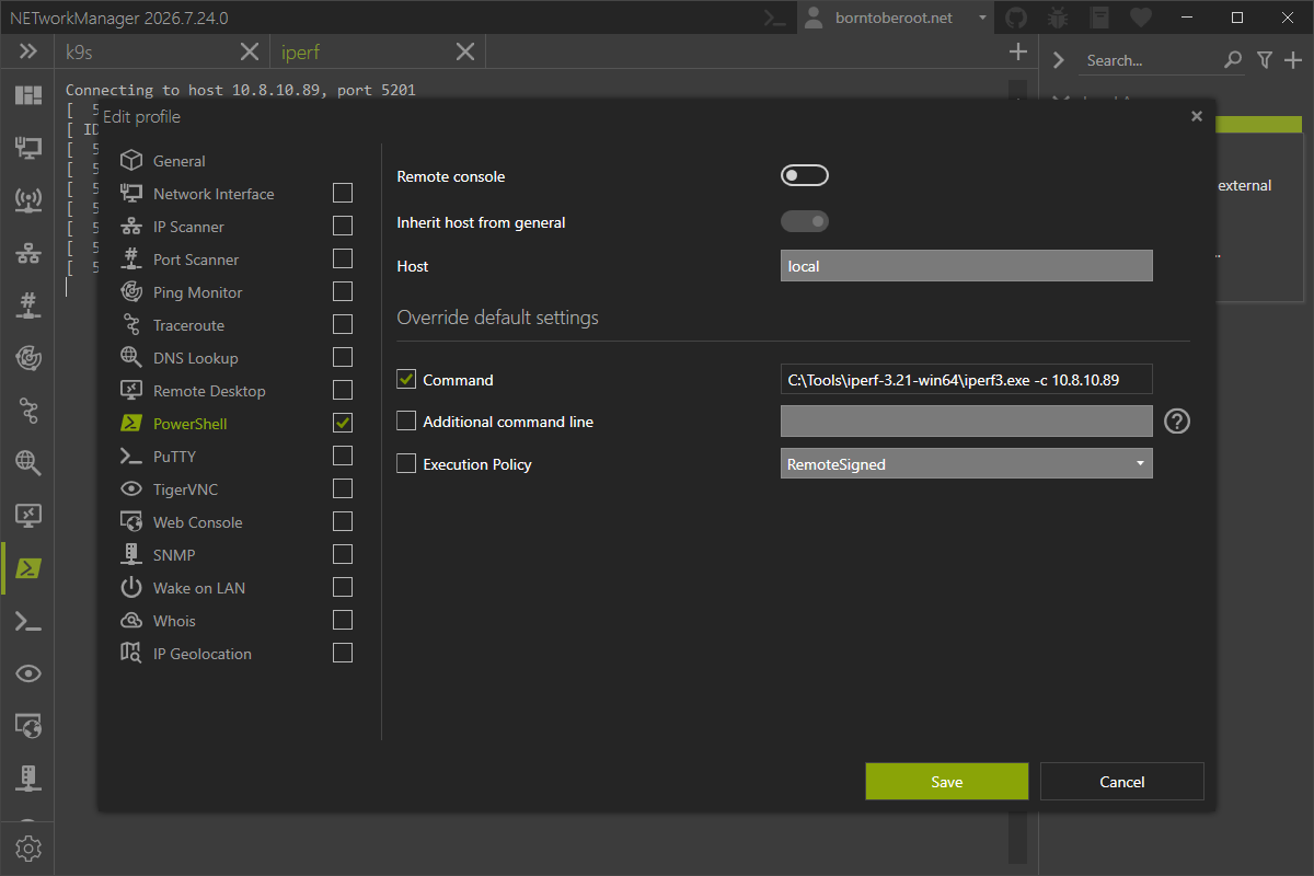 PowerShell with command-line applications