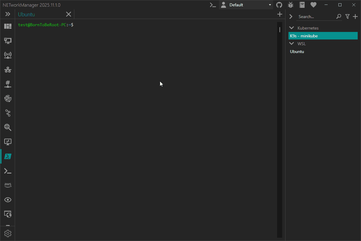 NETworkManager tabs and drag & drop preview